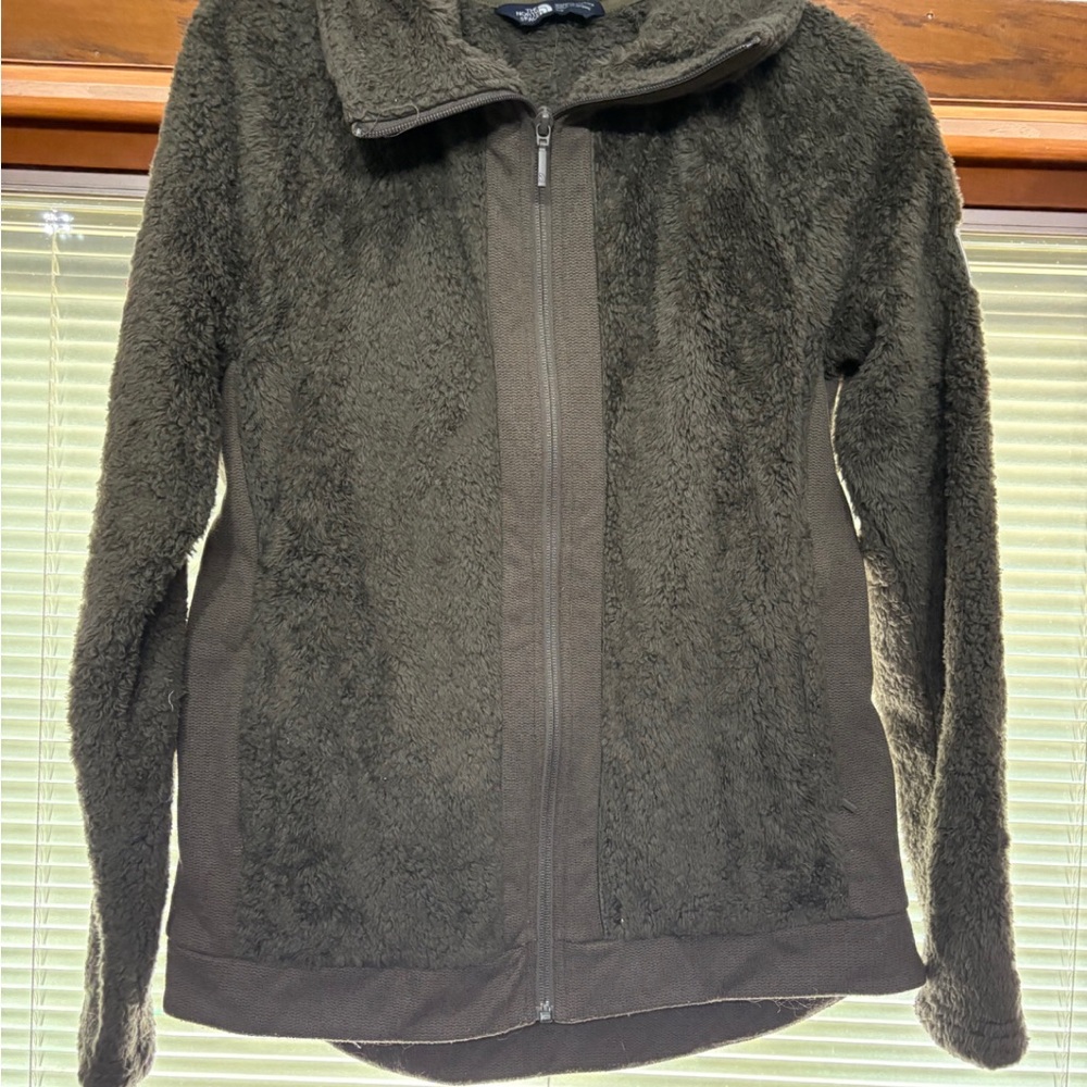 North FaceOlive Green Fleece Jacket